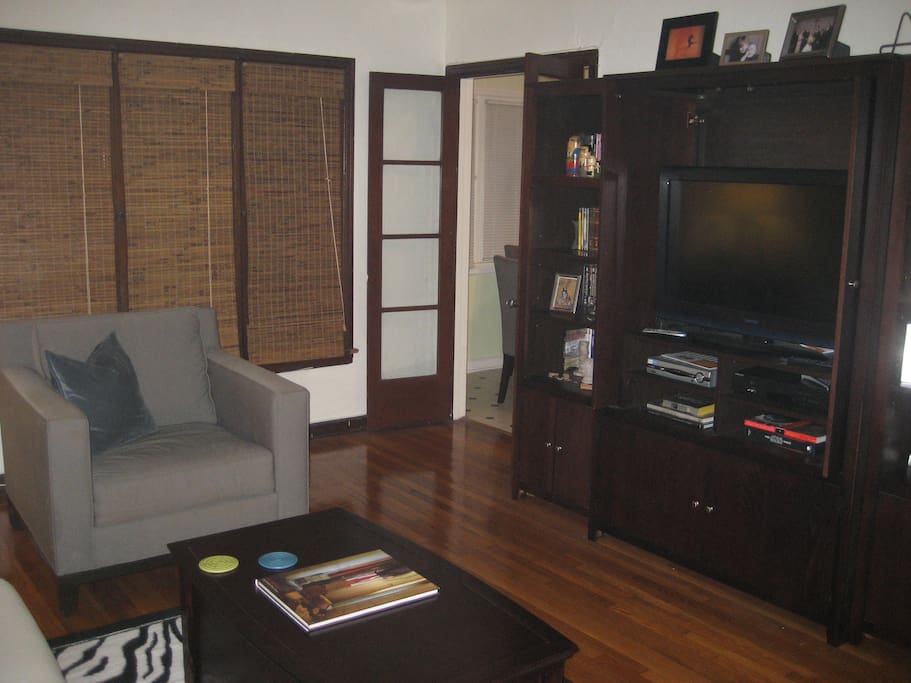 Cable television and Apple TV.