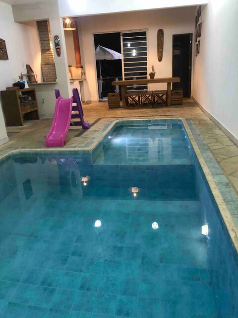 Indoor and heated pool in Mount Zion.