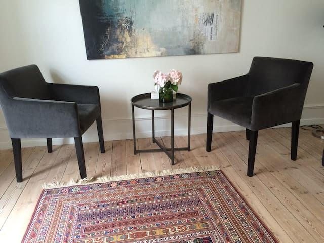 Cosy apartement with two rooms for max 4 people.