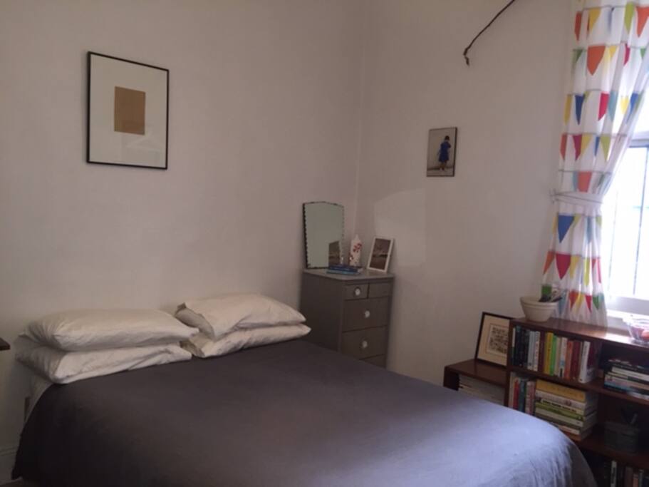 first bedroom at the front of the house