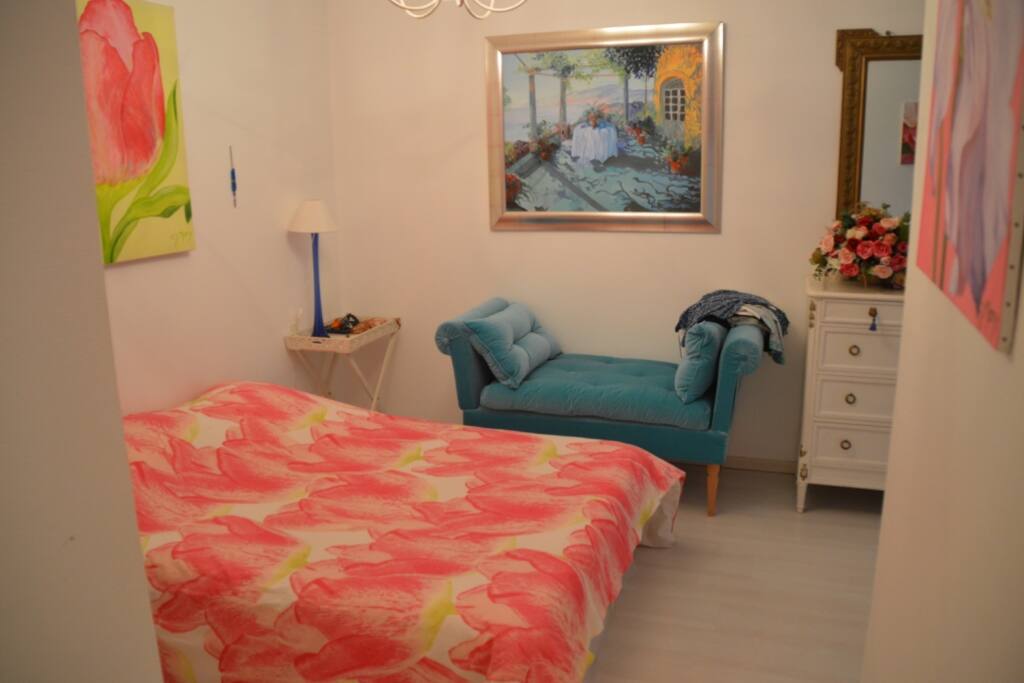 chambre parentale, déco soignée