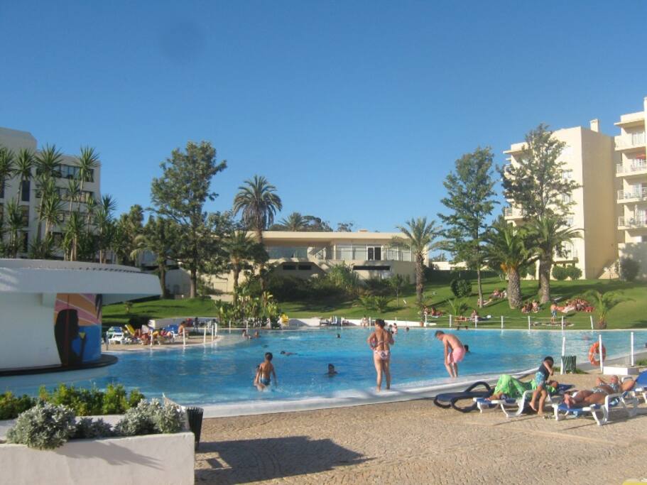 side of the pool