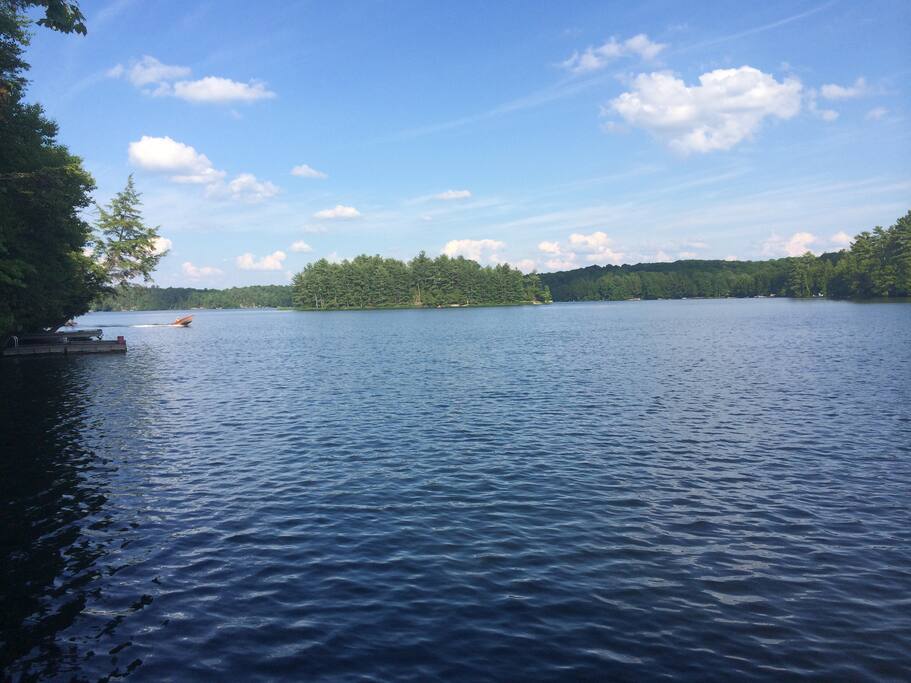 Lovely long lake views