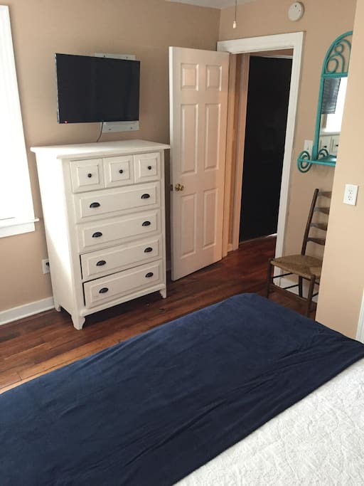 Bedroom with Direct TV