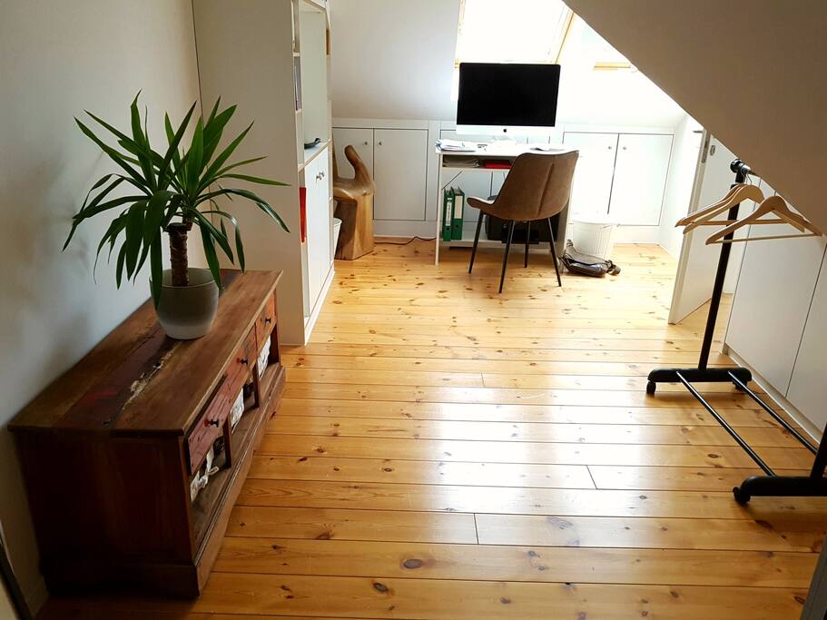 Your bright and cosy room.