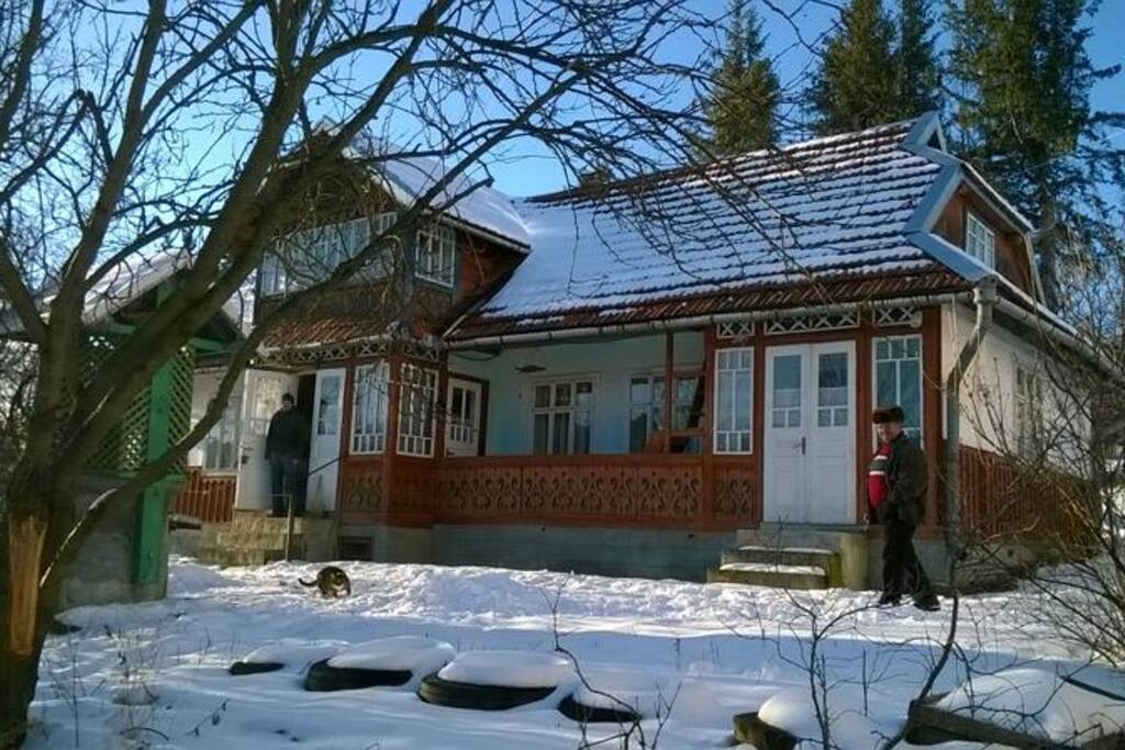 Old hut.