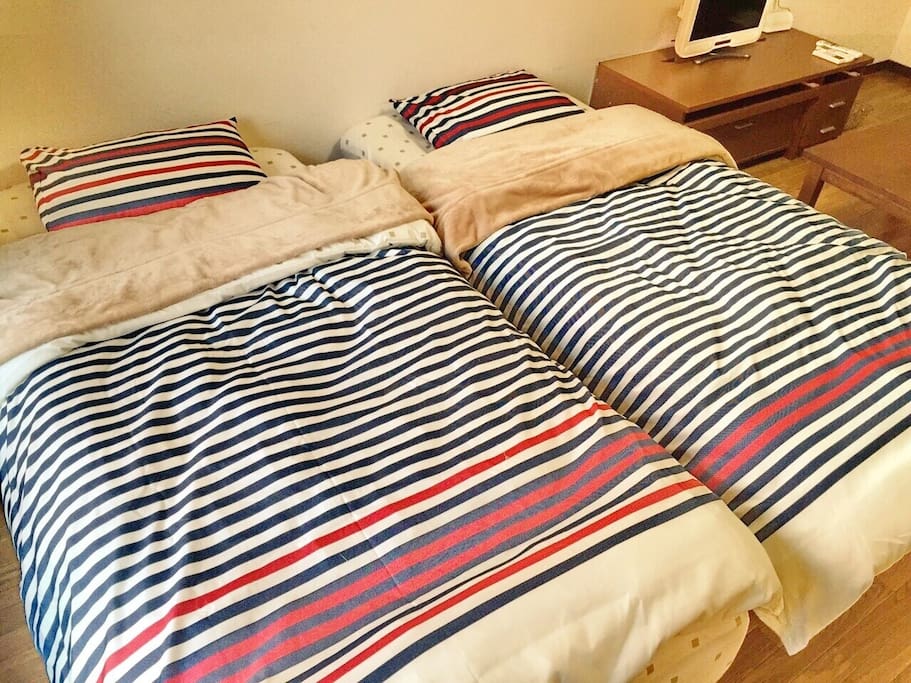 Two comfortable beds