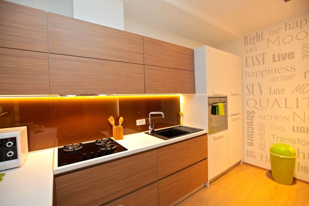 Designed Kitchen (Deluxe Cubo Maksimir 2-near centre)
