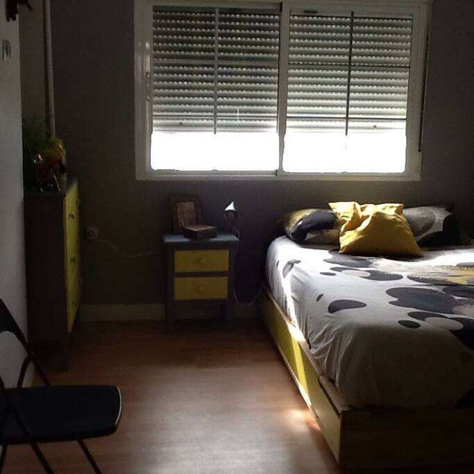 Dormitorio para huésped con vistas al mar