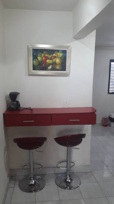Barra desayunador