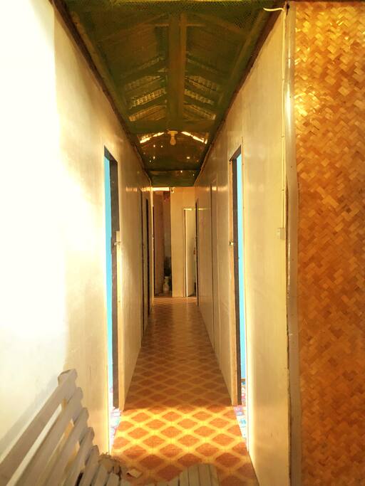 The hallway.