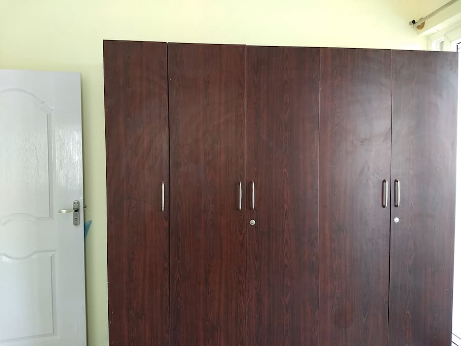 The wardrobes for all your luggage and more.