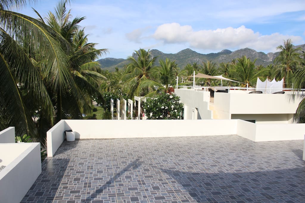 Mountain view, from the rooftop