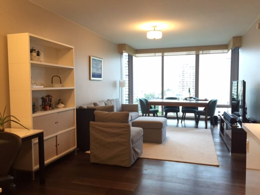 Living, study area