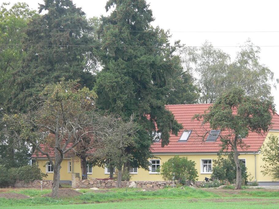 Fernansicht von der Straße