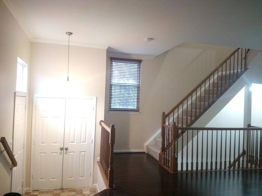 Entrance with coat closet