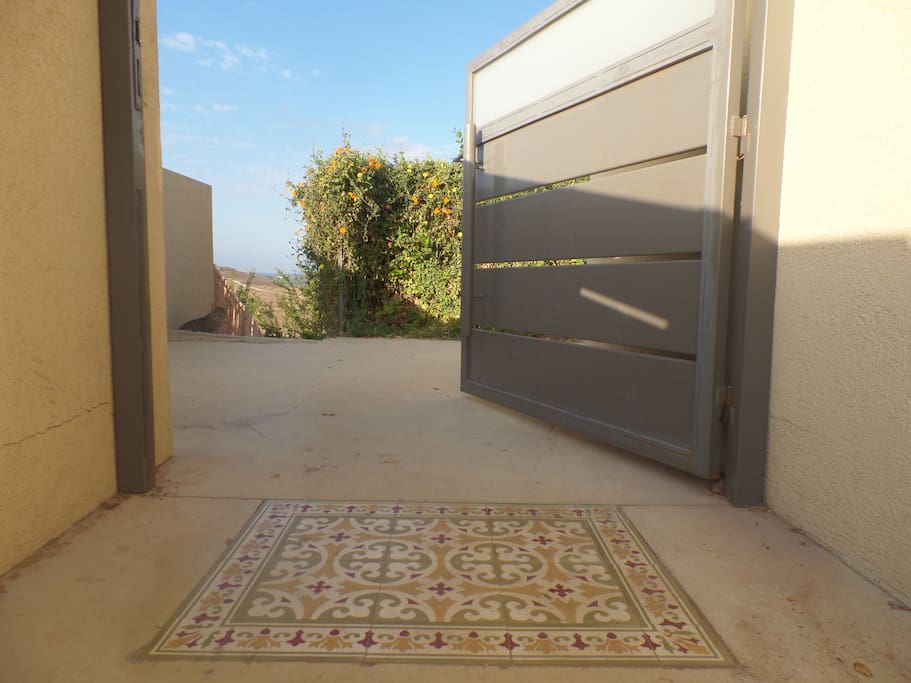 Entrance Gate to property