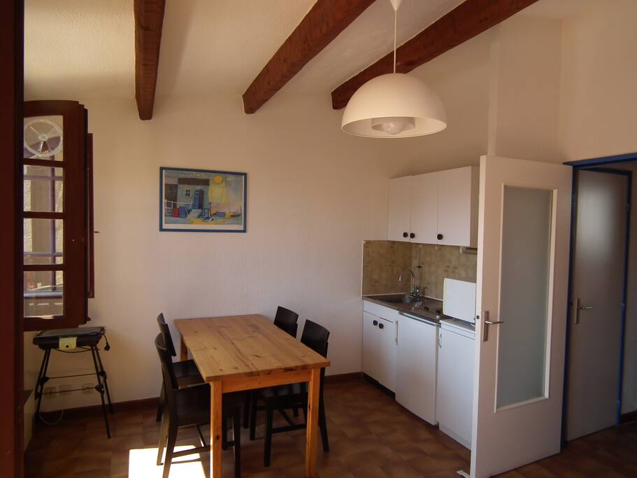 Coin repas + Kitchenette