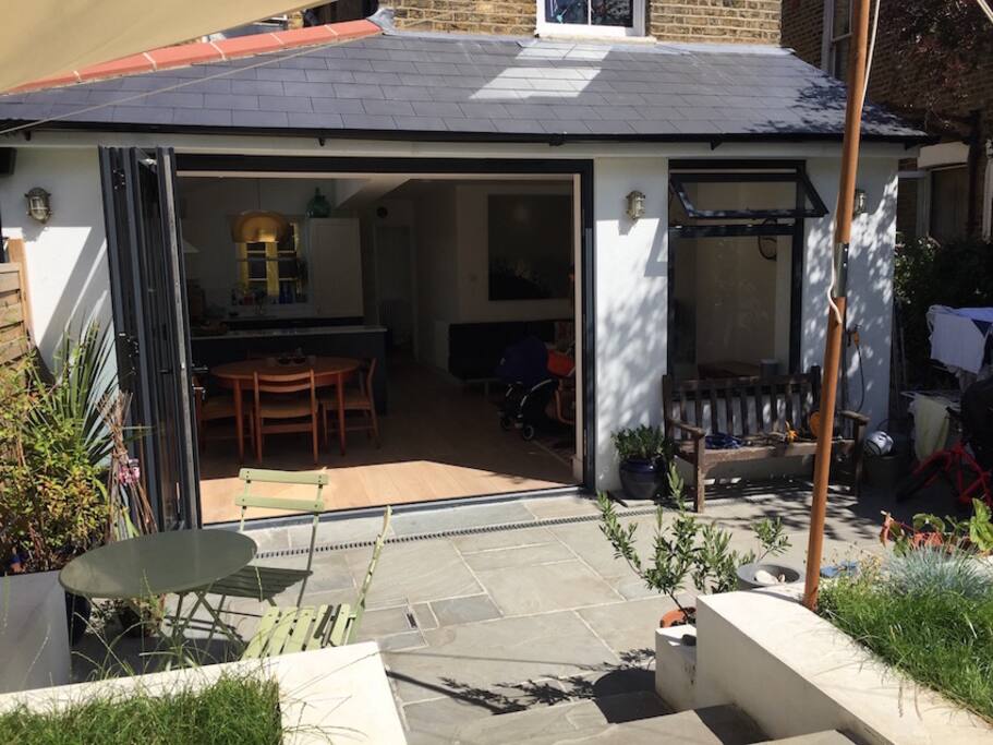 Patio and garden