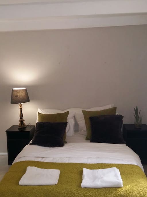 Double Bedroom with crispy white linen