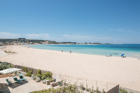 San Vito Sea Front  Holiday Rental Villa Canneto