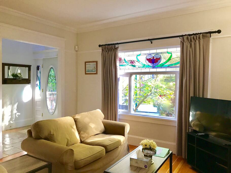 Big sofa in the living room