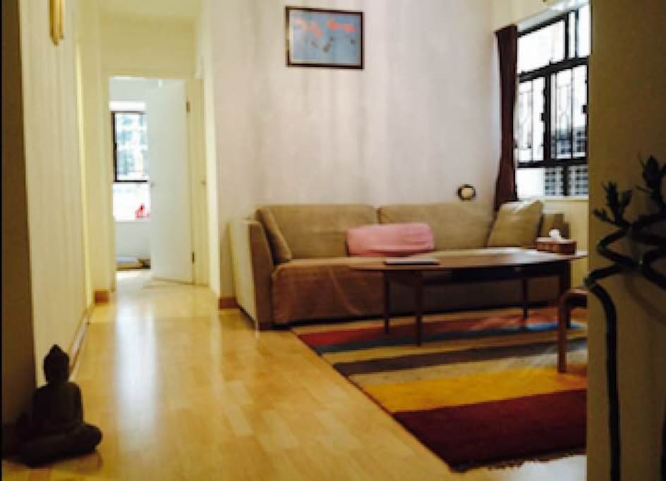 spacious lounge