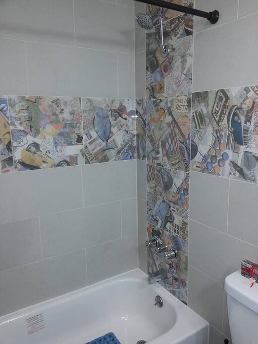 Art in the restroom
