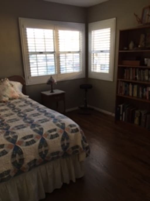 Spacious private bedroom