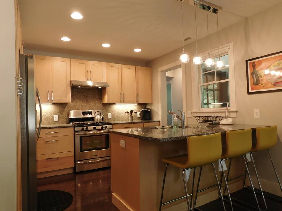 Kitchen view from Dining Room