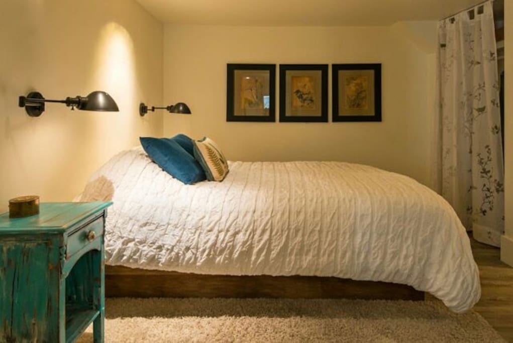 Comfy queen bed