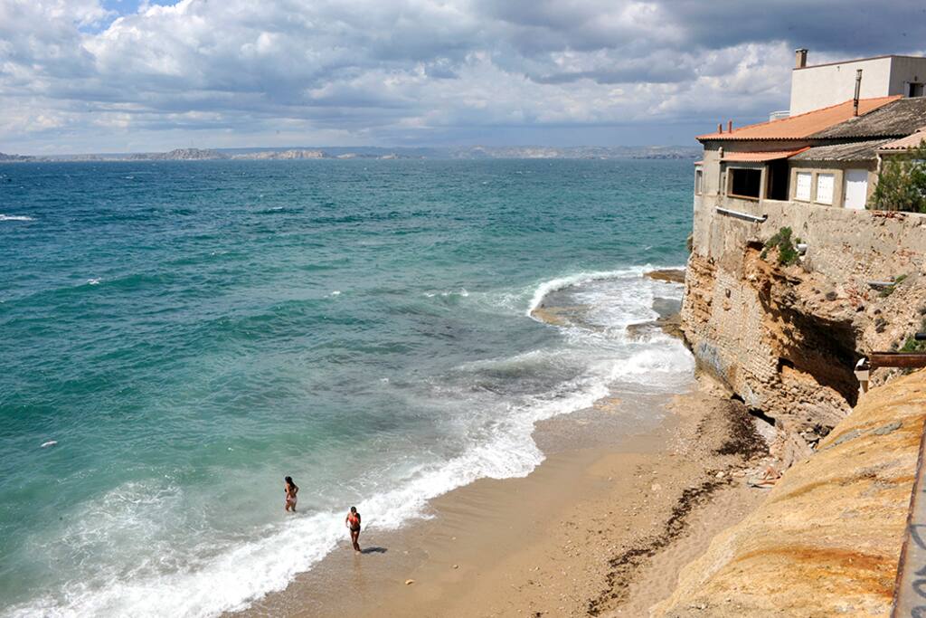 Plage à 7 min à pied de la maison