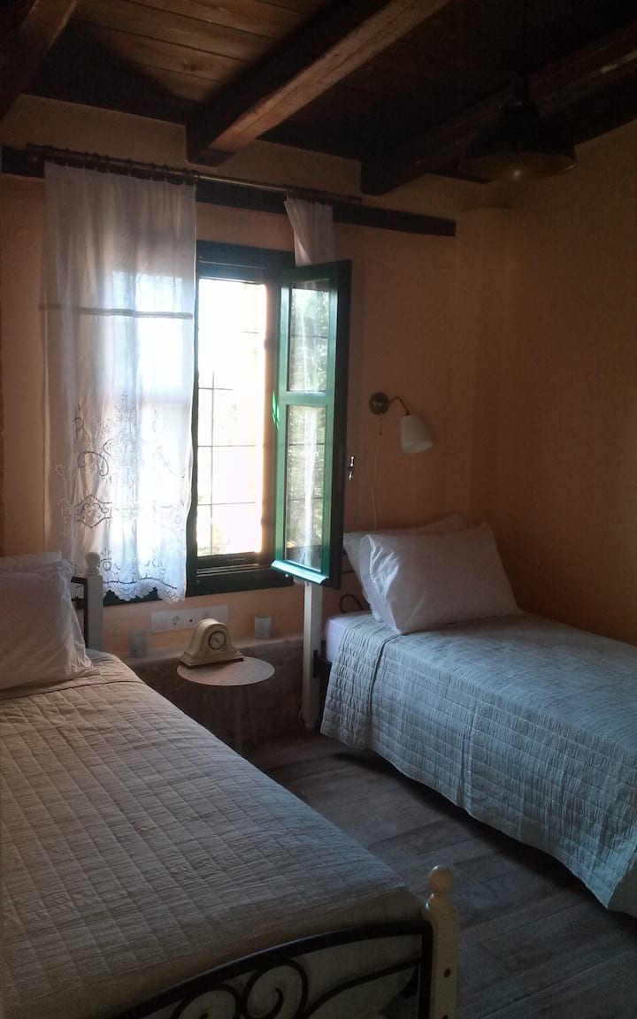 เตียงเดี่ยว 2 หลัง