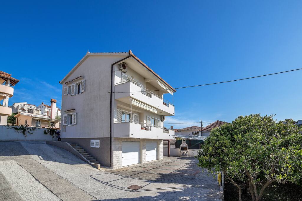 Exterior of the Apartment A1 (on first floor)