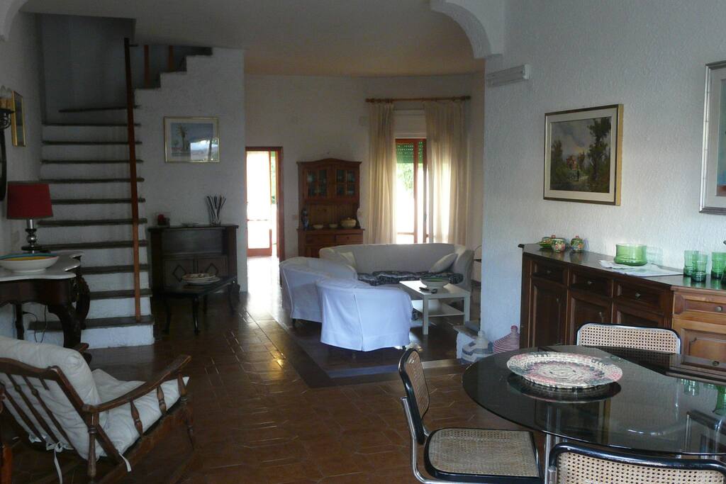 the large living room