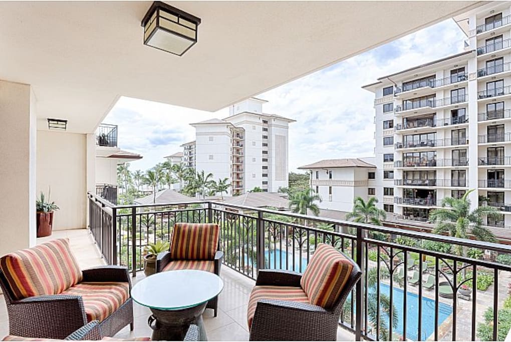 3-bedroom Villa with a Lap pool view below.