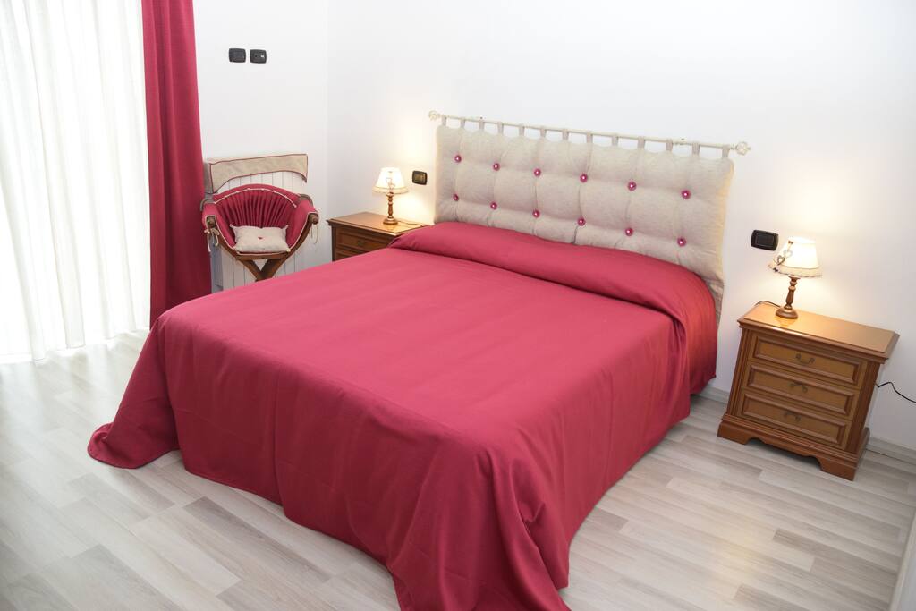 letto matrimoniale appartamento barbera
