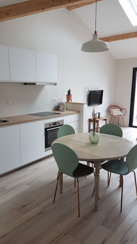 Appartement de charme avec terrasse (2-4 pers)