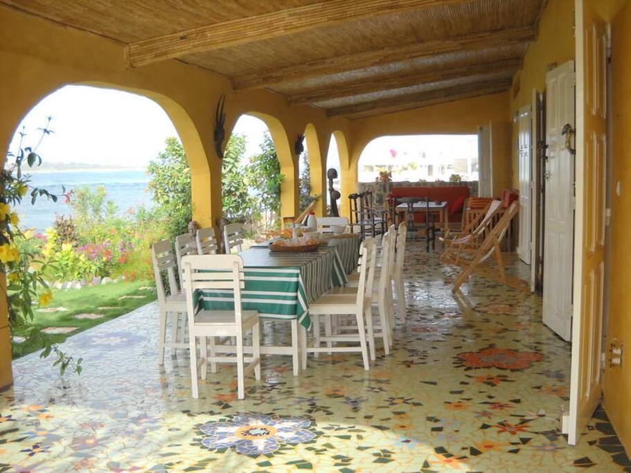 salon terrasse