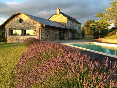 Piquepeyre, panoramic view, tennis & private pool