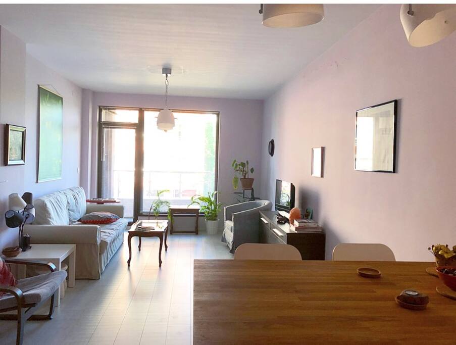 Living room from the kitchen