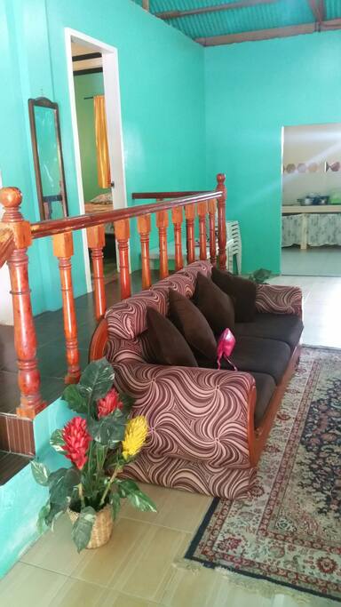 the lounge space