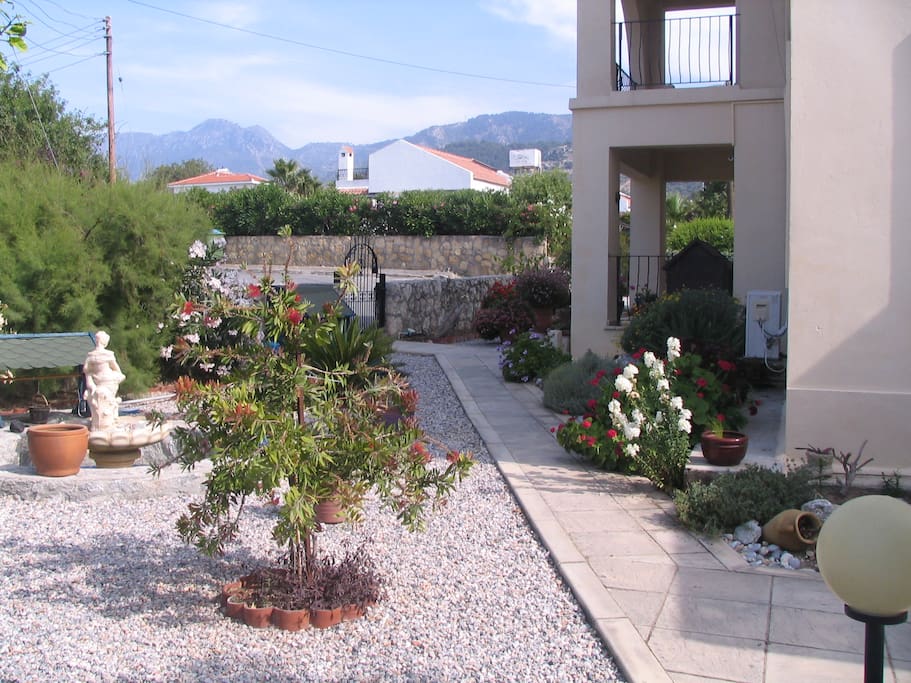 Front garden