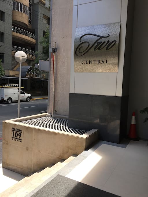The address- Two Central #109 Valero St., Bel-air, Makati City