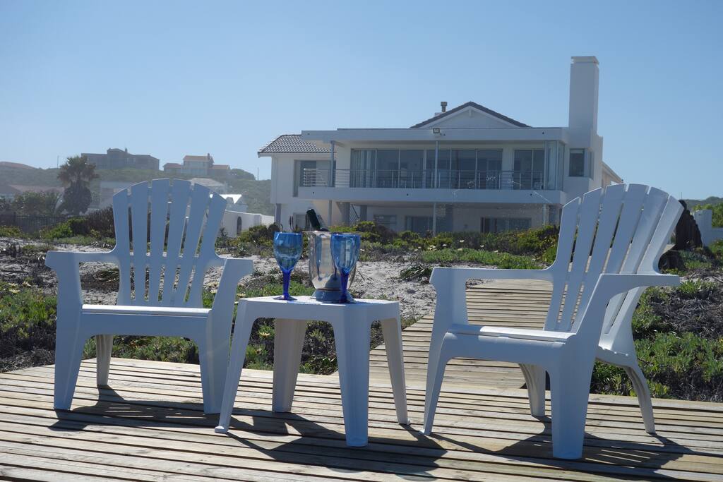 Private walkway to beach