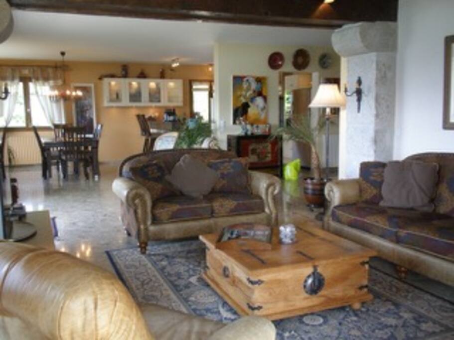 Salon aire ouverte