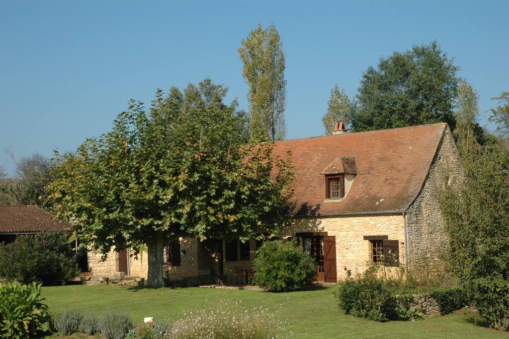 The main house
