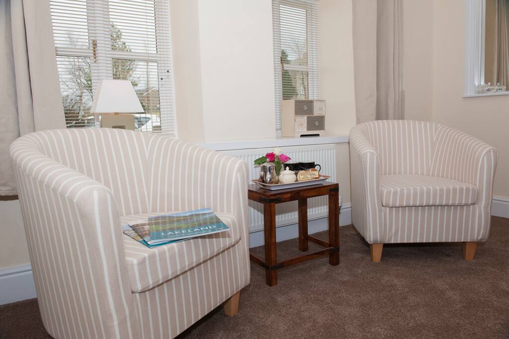 Room 1 seating.