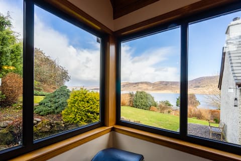 Stunning views from Park House Skye
