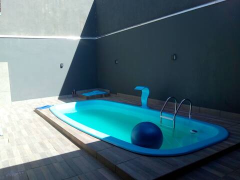 Holiday pool house in Balneário Camboriú
